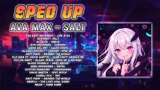 Ava Max - Salt (Sped Up) | Best Trending TikTok Music 2026 | Viral Sped Up Remix Hits