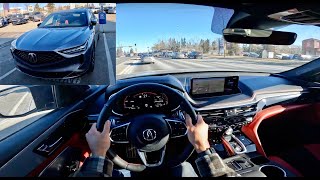 2023 Acura MDX A Spec  POV Test Drive 3D Audio