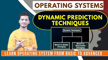 Dynamic Prediction techniques: Simple & Exponential Averaging | Operating system | Computer science