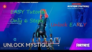 How To Break Fortnite And Unlock Tactical Mystique Early (READ DESCRIPTION)