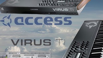 Access Virus TI2 Keyboard  Total Integration Virtual Analog Synthesizer Trance Sound Melody