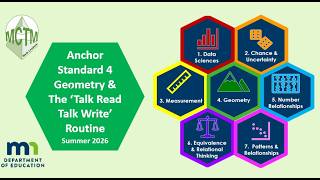 Instructional Routines & Anchor Standard 4 Geometry