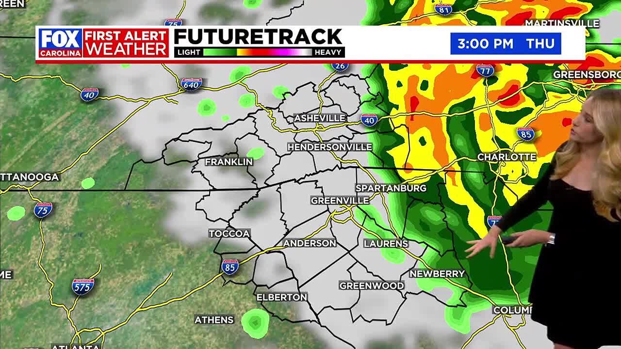 First Alert Weather Day Thursday as gusty winds, heavier rain from ...