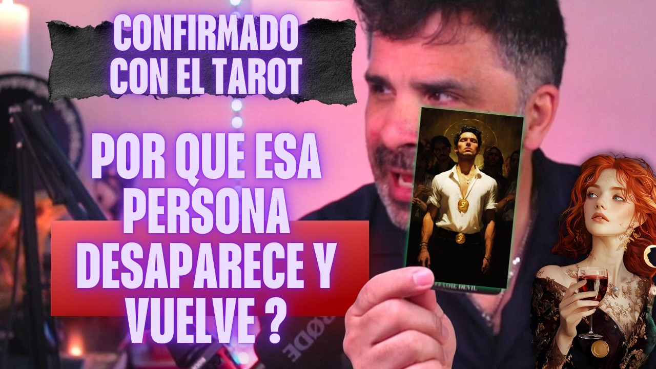 😶 Por qué tu persona DESAPARECE sin explicación? HOY CORTAREMOS TODO ESO! TarotSinFiltro