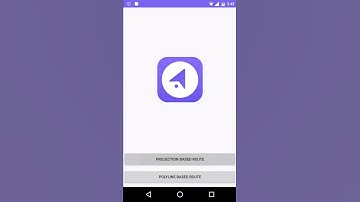 google map route animation on android - trail