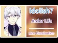Ardor Life ( Idolish7 ) - Line Distribution