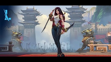 Bình thiên hạ với Jarvan IV Lữ Bố và Katarina Loạn Thế Anh Hùng! #Shorts