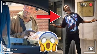 I GAVE A HOMELESS MAN A MAKEOVER !! ** HE HASN'T SLEPT IN A BED IN OVER 5 YEARS !!