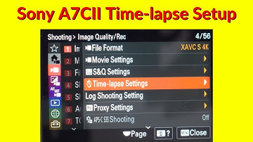 Time-lapse Setup on Sony A7CII Made Easy