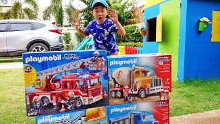 Car Toy with Dump Truck, Fire Cars, Tractor Power Wheels Toys Activity screenshot 5