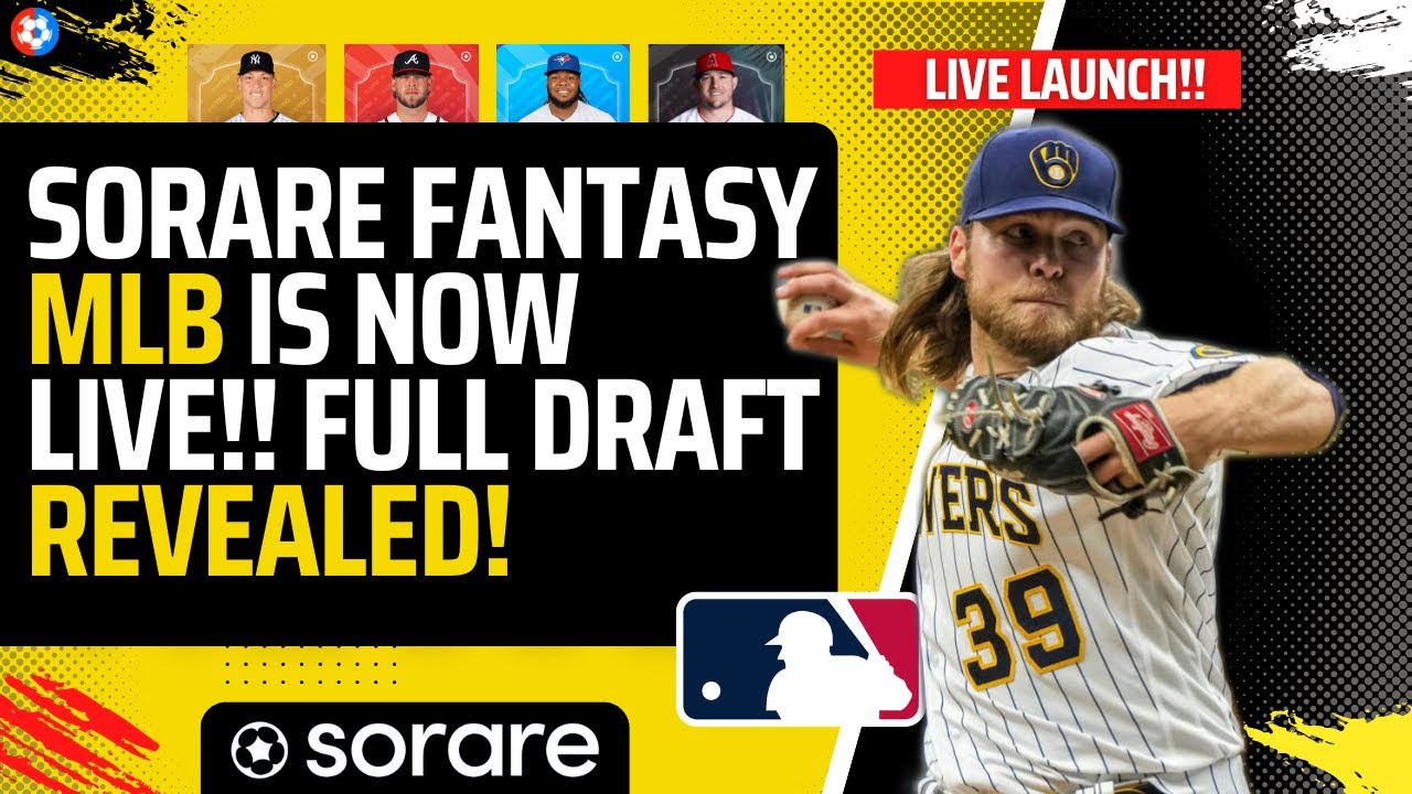 Sorare FANTASY MLB is now LIVE!! Who did I pick as my STAR player!? Full draft revealed!