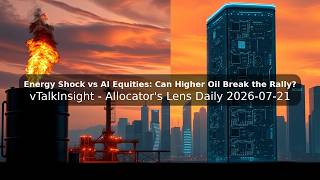 Energy Shock vs AI Equities: Can Higher Oil Break the Rally | Allocator's Lens Daily 2026-07-21