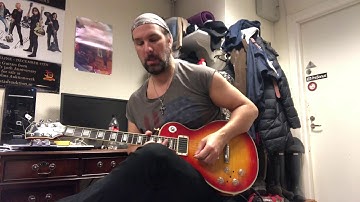 Guitar solo recording for the song ”Eternal Heroes (Last Days of Babylon)" 30/12-20