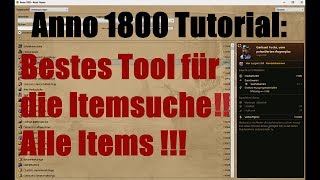 Bestes Tool für Anno 1800 Items: Der Asset Viewer! Anno 1800 Tutorial + Tipps und Tricks screenshot 5