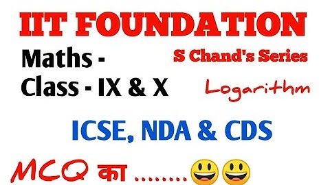 IIT FOUNDATION S Chand