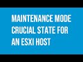 VMware Maintenance Mode via DRS or manually migrated VMs to other hosts.