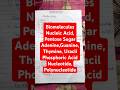 Biomolecules, Nucleic Acids, Pentose Sugar, Adenine, Guanine, Cytosine, Thymine, Uracil, #shortnote