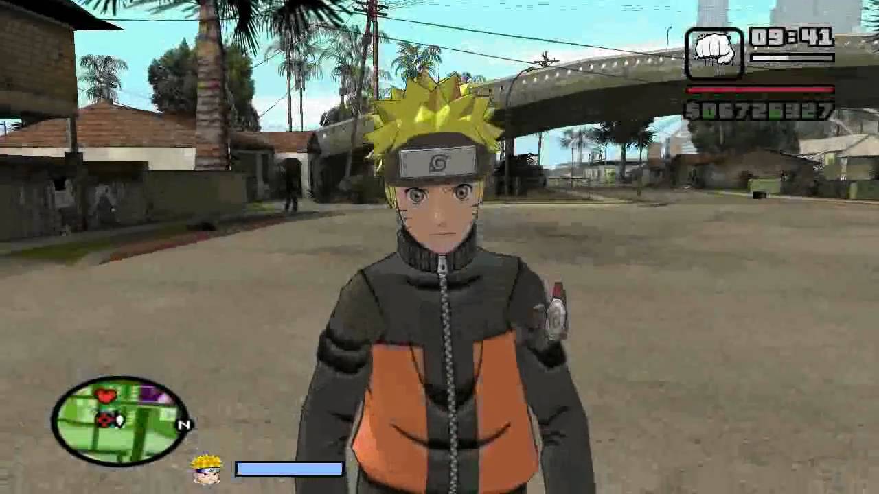 Download naruto for GTA San Andreas