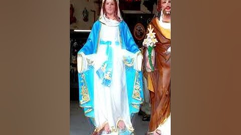 Tượng Mẹ ban ơn Thánh Giuse cao 120cm chất liệu composite  #0936660432