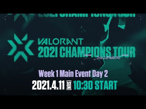 VALORANT - Japan - VCT Stage2 - Challengers JAPAN Week1 Main