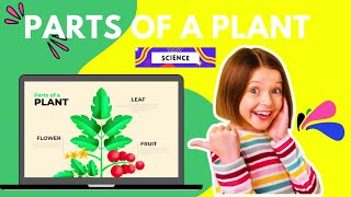 How to Teach Kids About Parts of a Plant - Fun and Educational | Interactive Video for Kids #plants