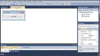 Visual Basic Tutorial   36   Introduction To Windows Forms   YouTube Content