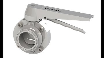 Valworx Sanitary Butterfly Valves