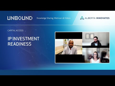 Capital Access: IP Investment Readiness - video from Alberta Innovates