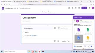 How to use Google Form with Form Builder