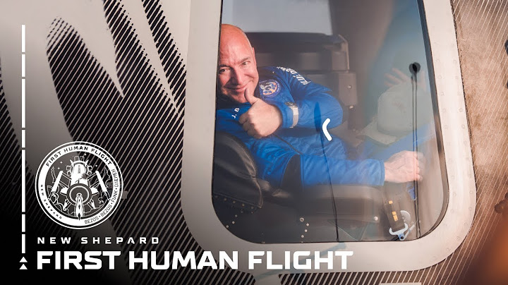 Replay - New Shepard First Human Flight
