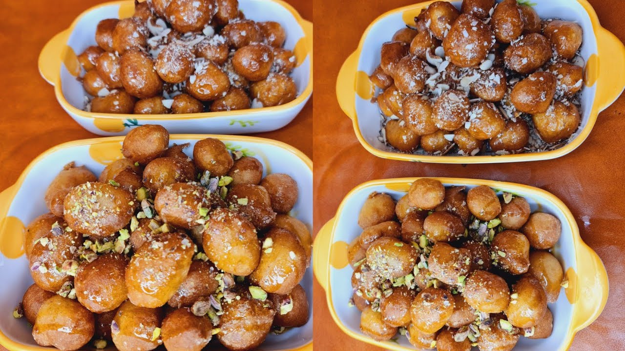 عوامة لقيمات بأسرع وأنجح طريقة والقرشة رهيبة👌