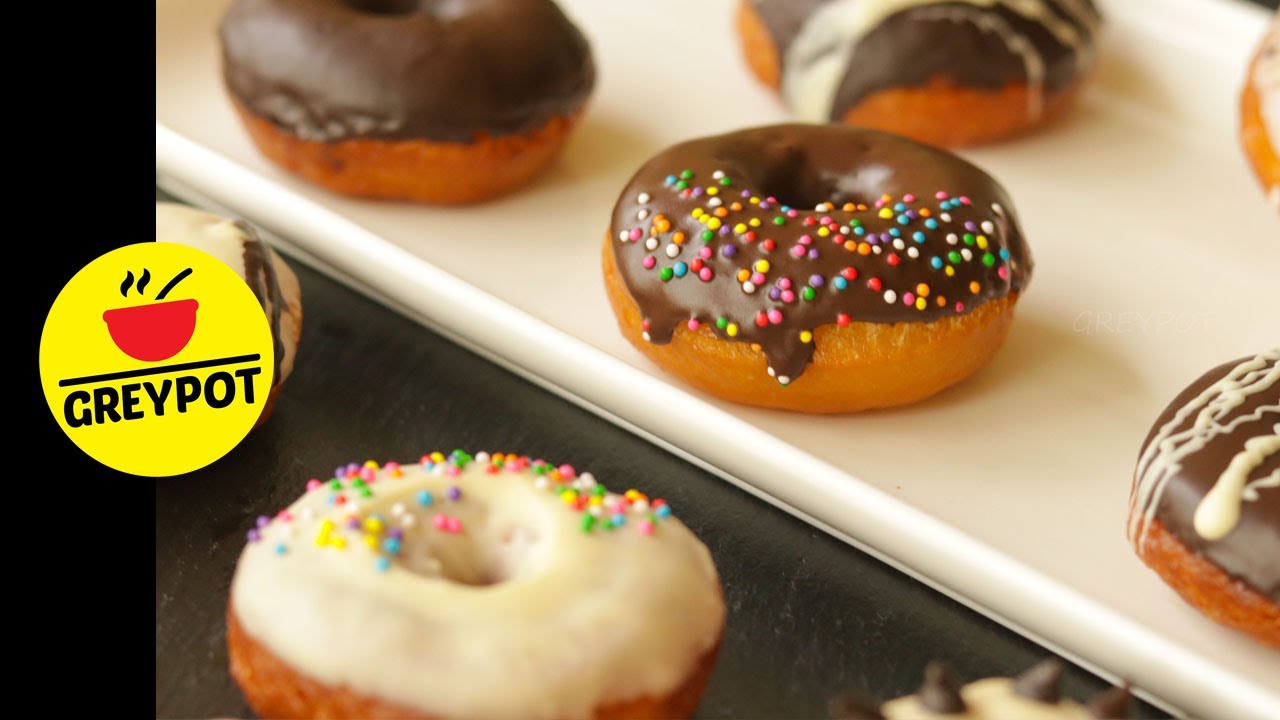 Yummy Donut Recipe | Donut Decorating Ideas with chocolate glaze ...