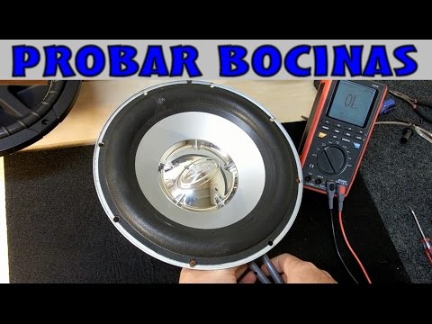 Vídeo: Com proveu si funciona un subwoofer?