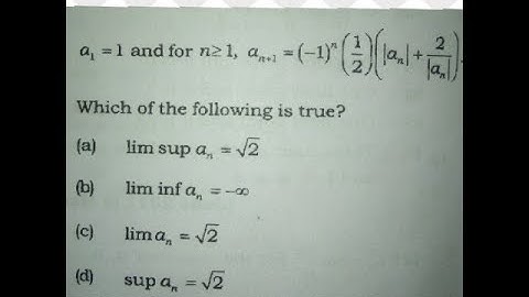 Solved Question of CSIR NET June 2018 | Real Analysis.