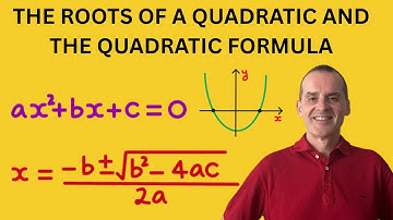 Step-by-Step Guide to finding the Roots of a Quadratic Equation | The Quadratic Formula