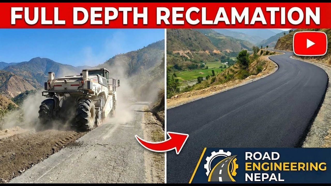 What is Full Depth Reclamation (FDR)? | Modern Road Construction ...