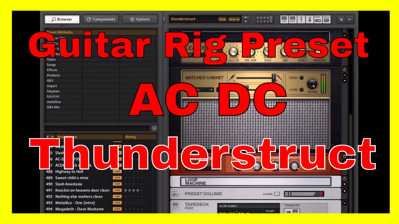guitar rig presets for ep guitar rig presets for ep