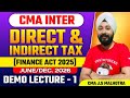 CMA INTER JUNE/DEC 2026 | TAX SYLLABUS DISCUSSION | PAPER 7 |