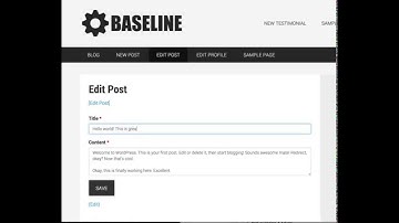 WordPress front end post editing with Caldera Forms