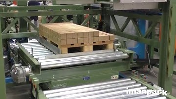 Automatic production line of Carton Box Making machine for bolts (by Imanpack)