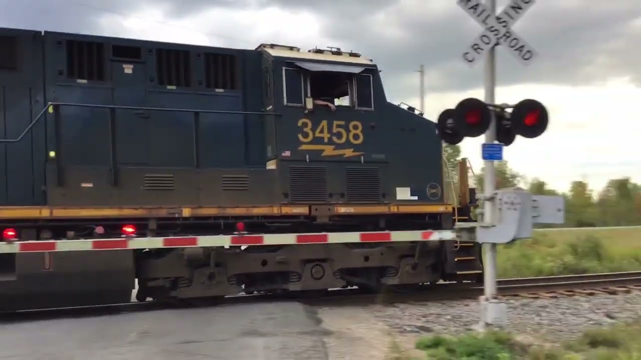 CSX Trains on the ST Lawrence Subdivision 9-16 through 18-25