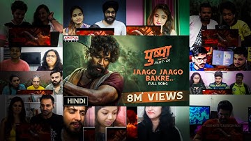 #Pushpa - Jaago Jaago Bakre Video Song Mashup Reaction | Icon Star Allu Arjun | #DheerajReaction |