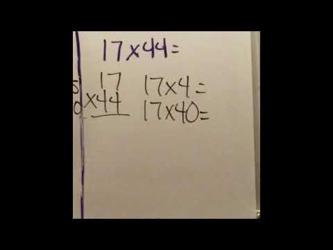 Mrs. Shreve 4th Grade Math Class- Multiplying by using the Standard Algorithm