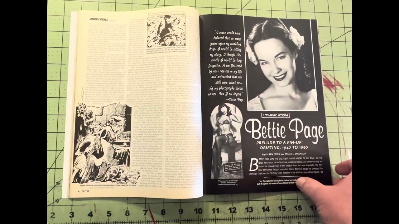 Filmfax Presents Outre #5, 1996, Richard Matheson, Al Feldstein, Bettie Page, Bill Mumy, 