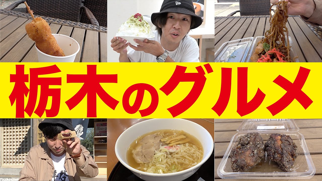 【関東最大級】栃木の道の駅でしか食べられない最強グルメ６選紹介してみた!【どまんなかたぬま】