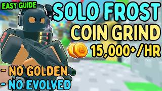 Easy Solo Frost Mode Speedrun Without Golden/Evolved Towers | Easy Guide | TDS