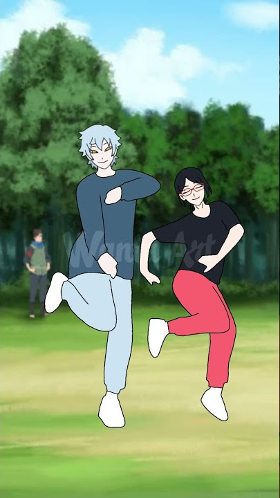 Boruto Dance Animation (#boruto x #mitsuki x #sarada )