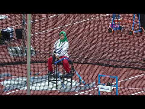 Mounia Gasmi | Gold | Women's Club F32 Final | London 2017 World Para Athletics Championships