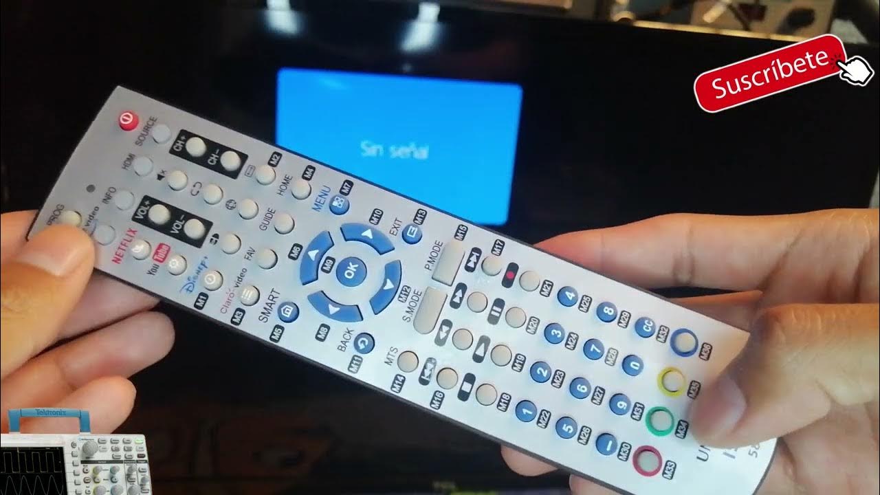 COMO PROGRAMAR CONTROL UNIVERSAL ISEL 58TCL YouTube