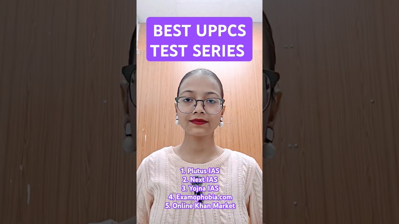 Best 5 UPPCS Test Series 